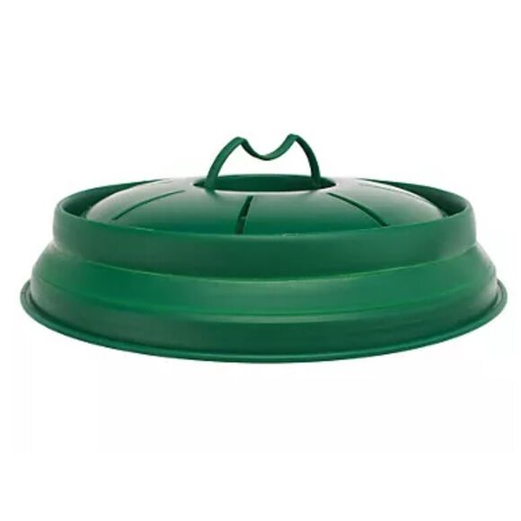 Set of 3 Collapsible Microwave Splatter Covers by Mark Charles Misilli Green NWT - Picture 5 of 5